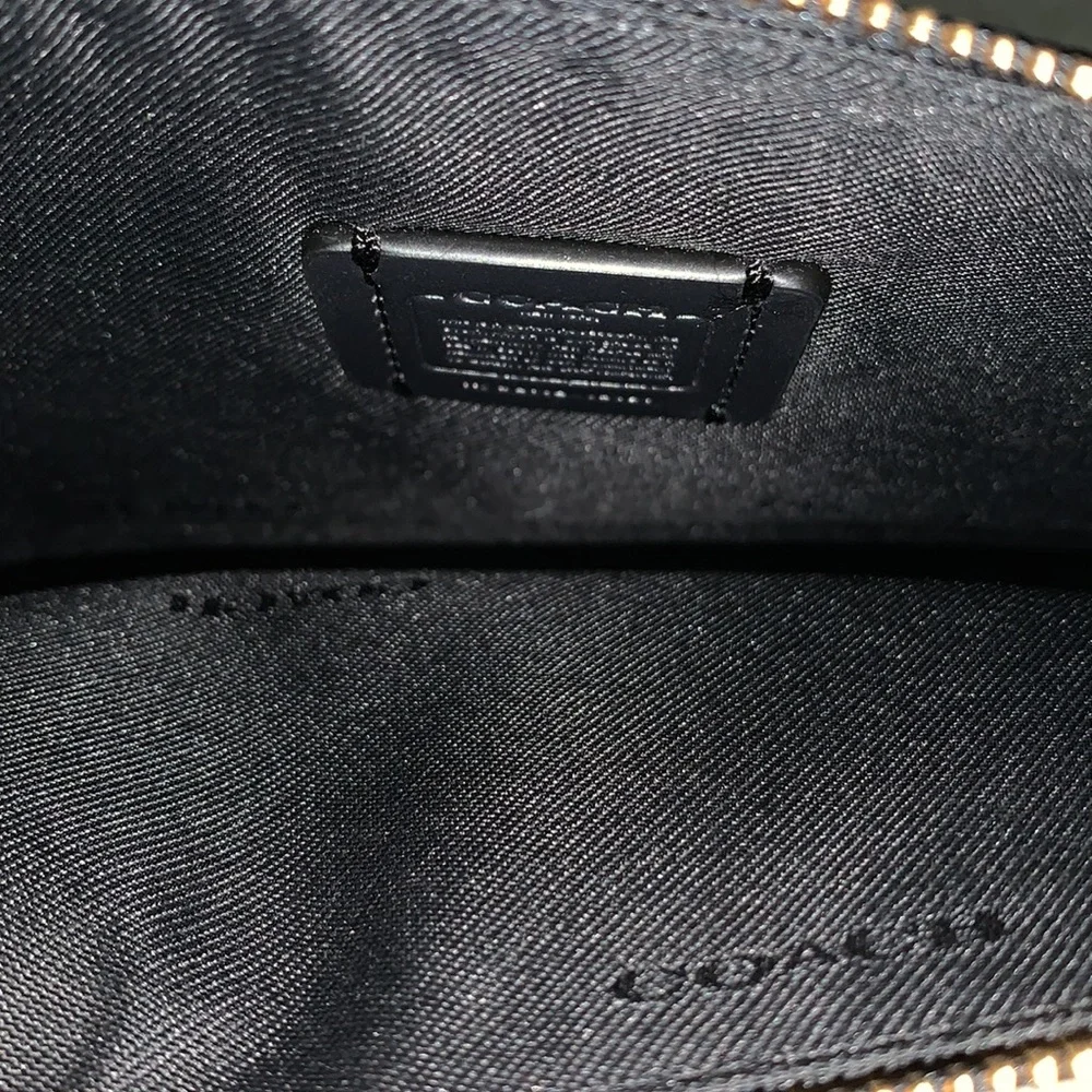 Black Coach crossbody